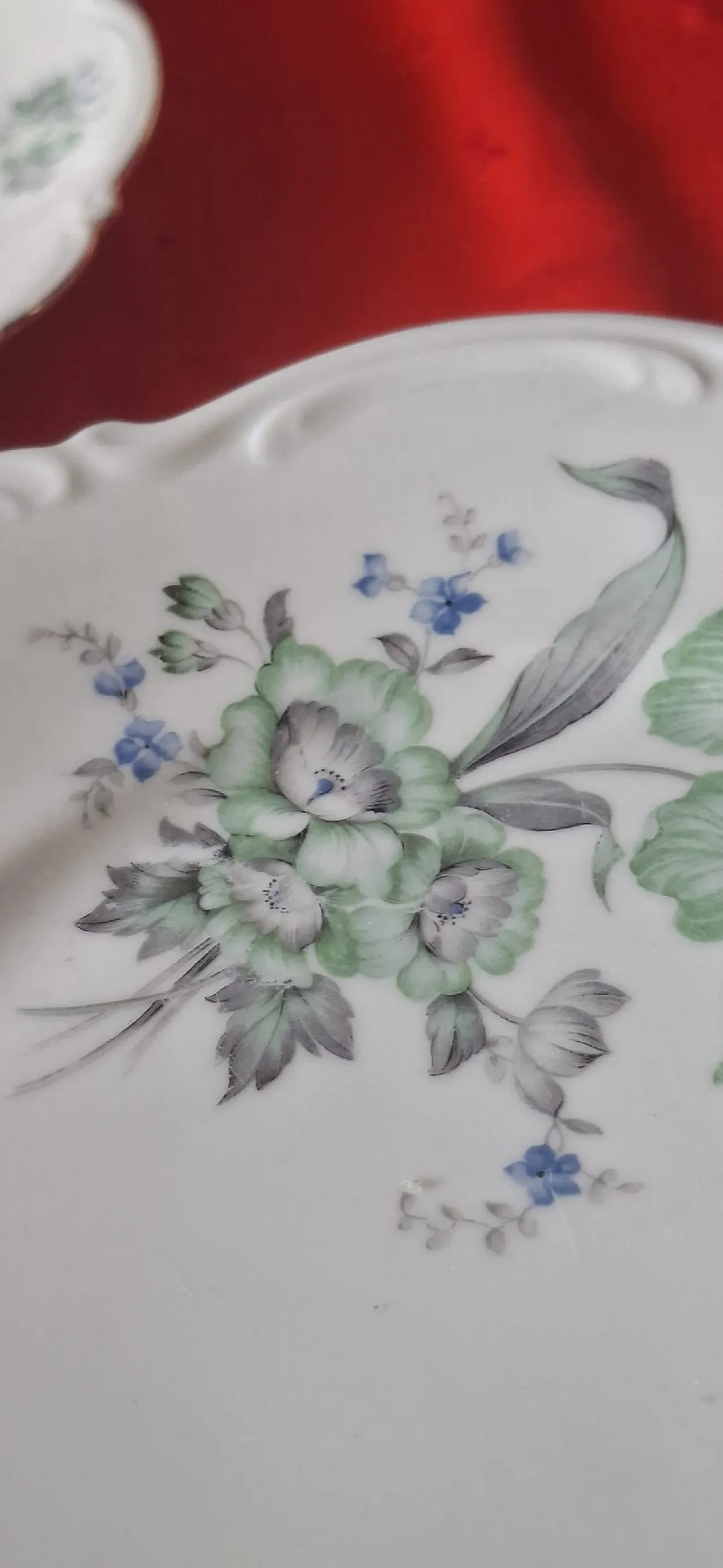 Servizio piatti porcellana Mitterteich Bavaria Regina numerato, '900 1