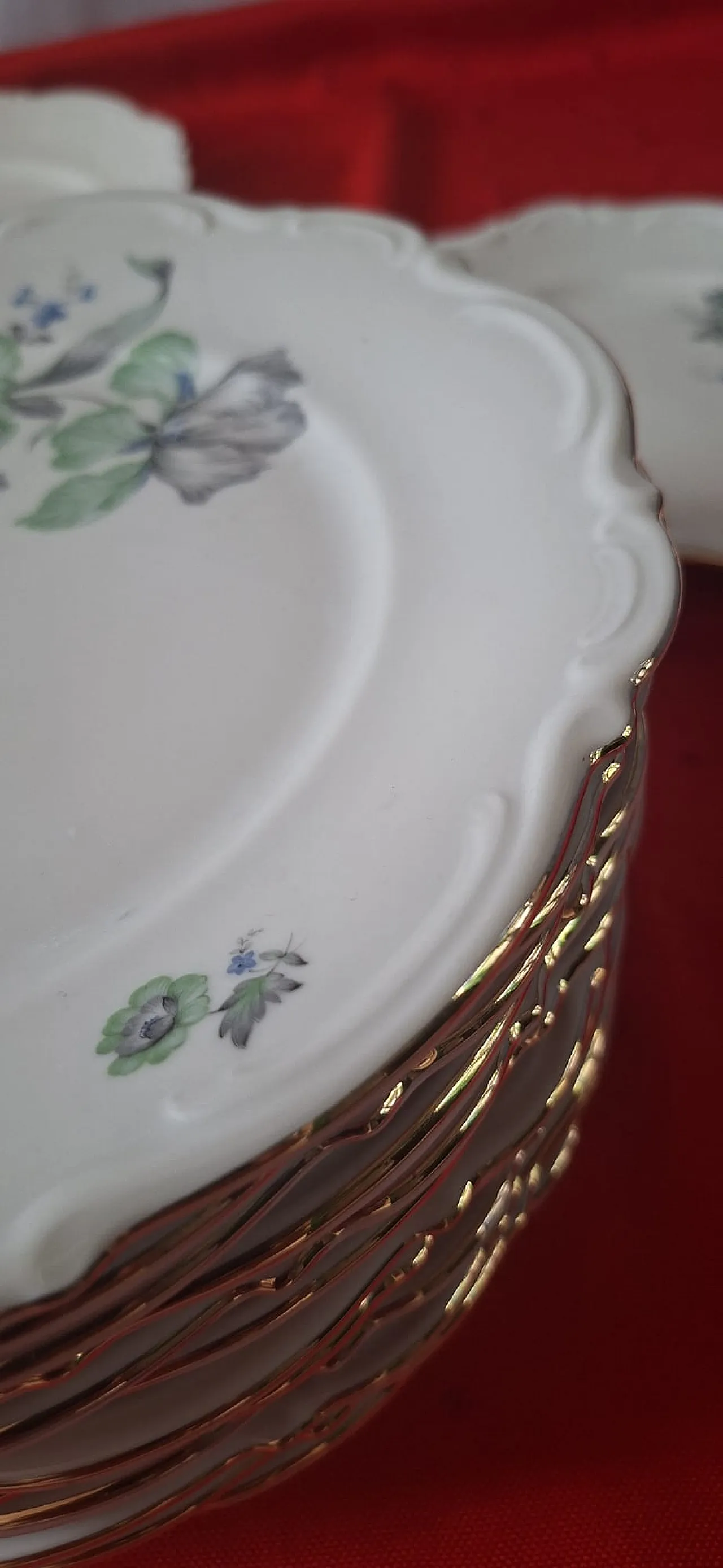Servizio piatti porcellana Mitterteich Bavaria Regina numerato, '900 19