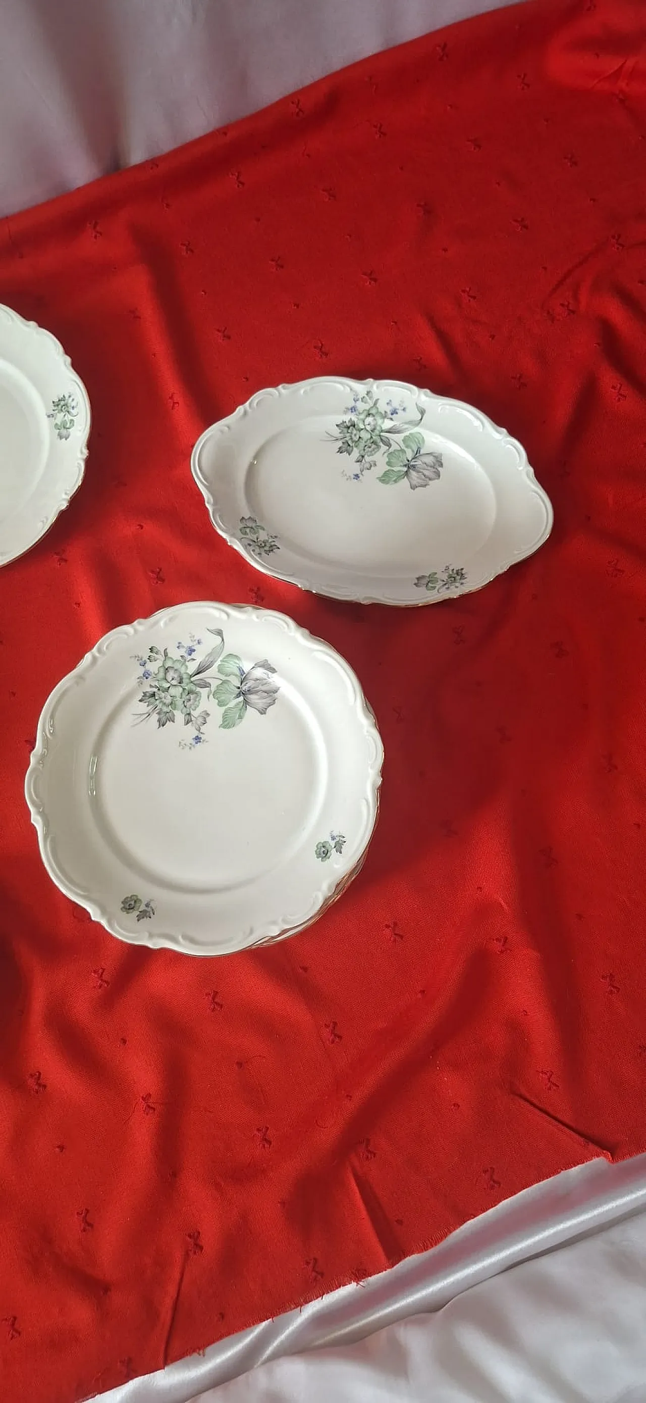 Servizio piatti porcellana Mitterteich Bavaria Regina numerato, '900 24