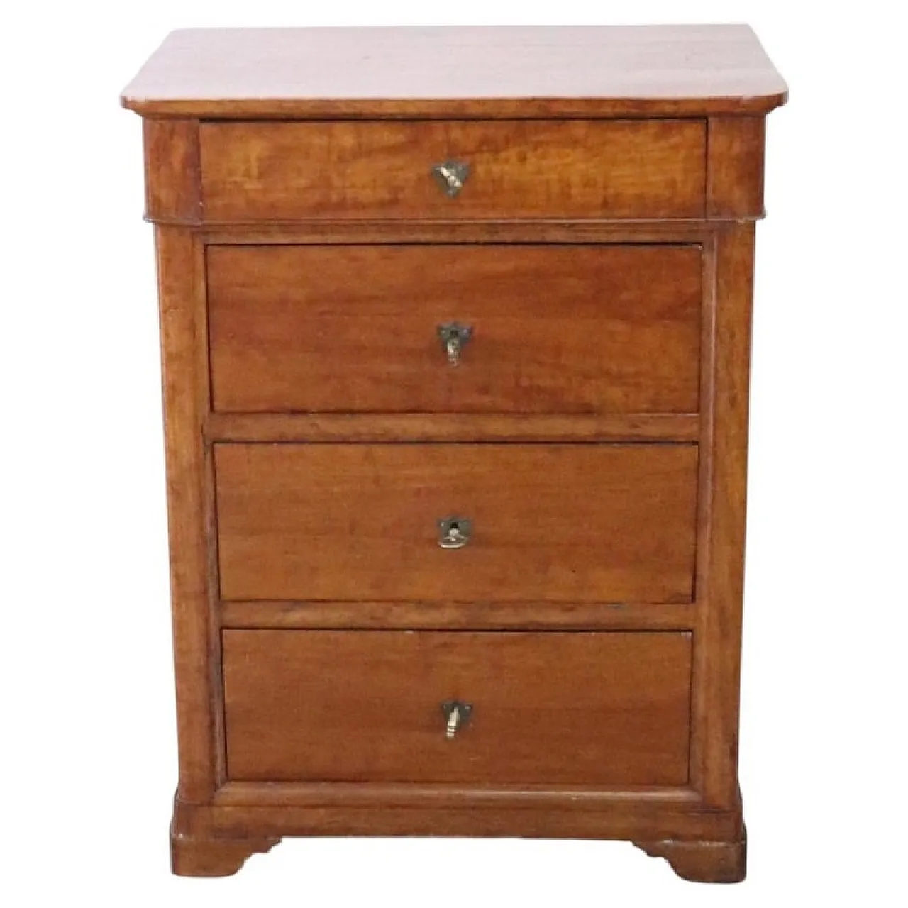Small antique cherry chest of drawers, 19th century 2