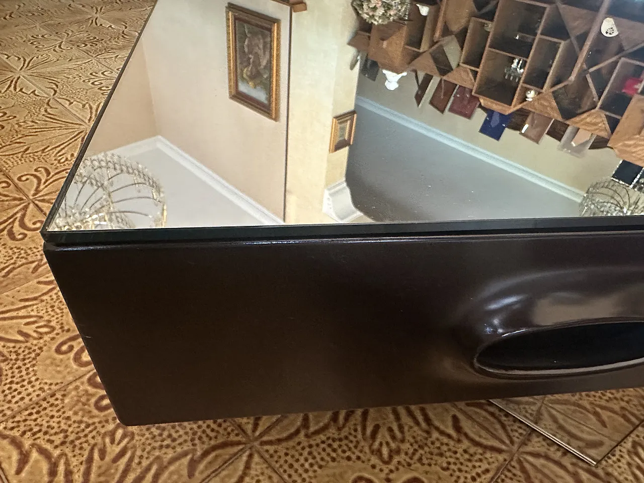 Swivel coffee table attr. to Willy Rizzo for Mario Sabot, 1970s 19