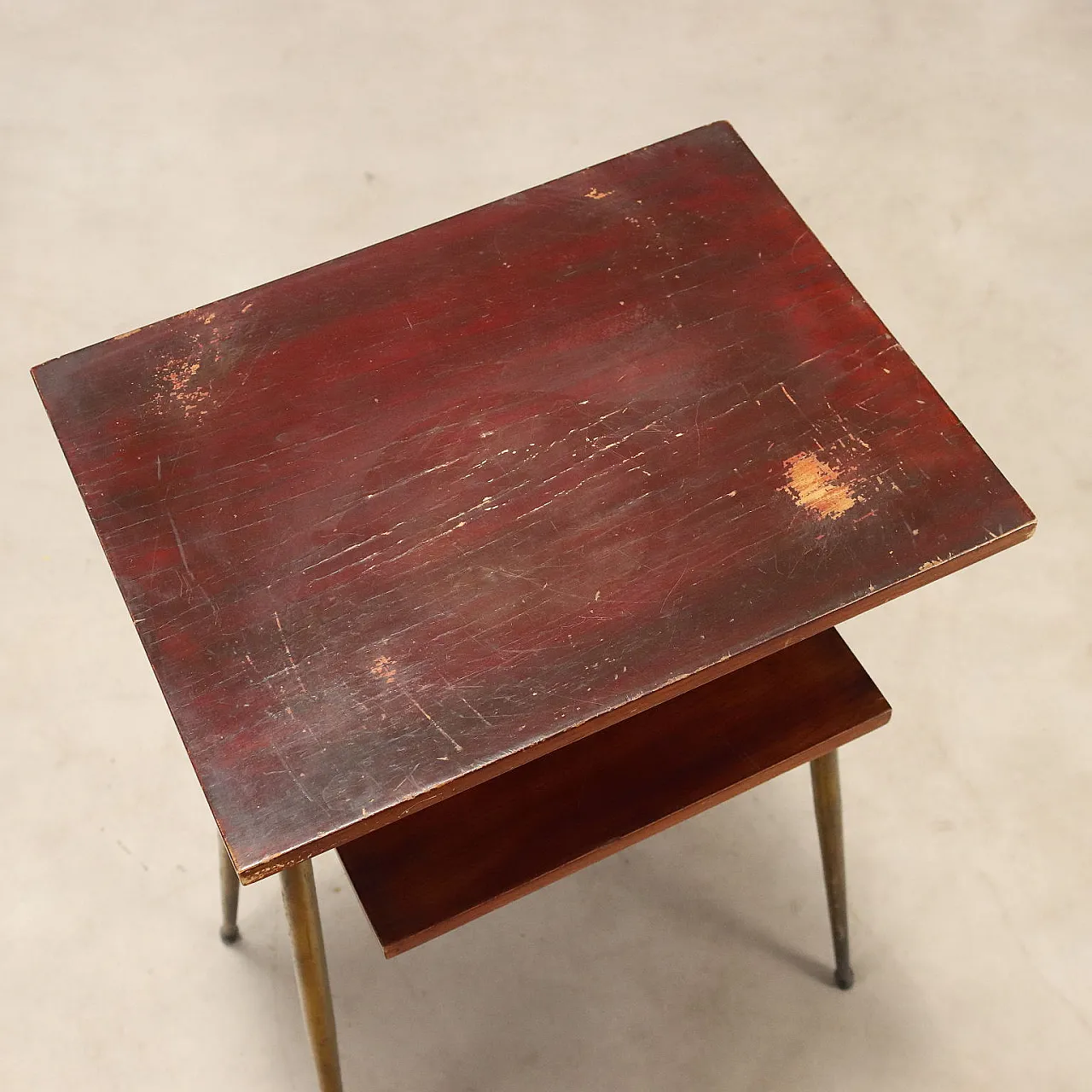 Cabinet with brass legs, 1960s 6