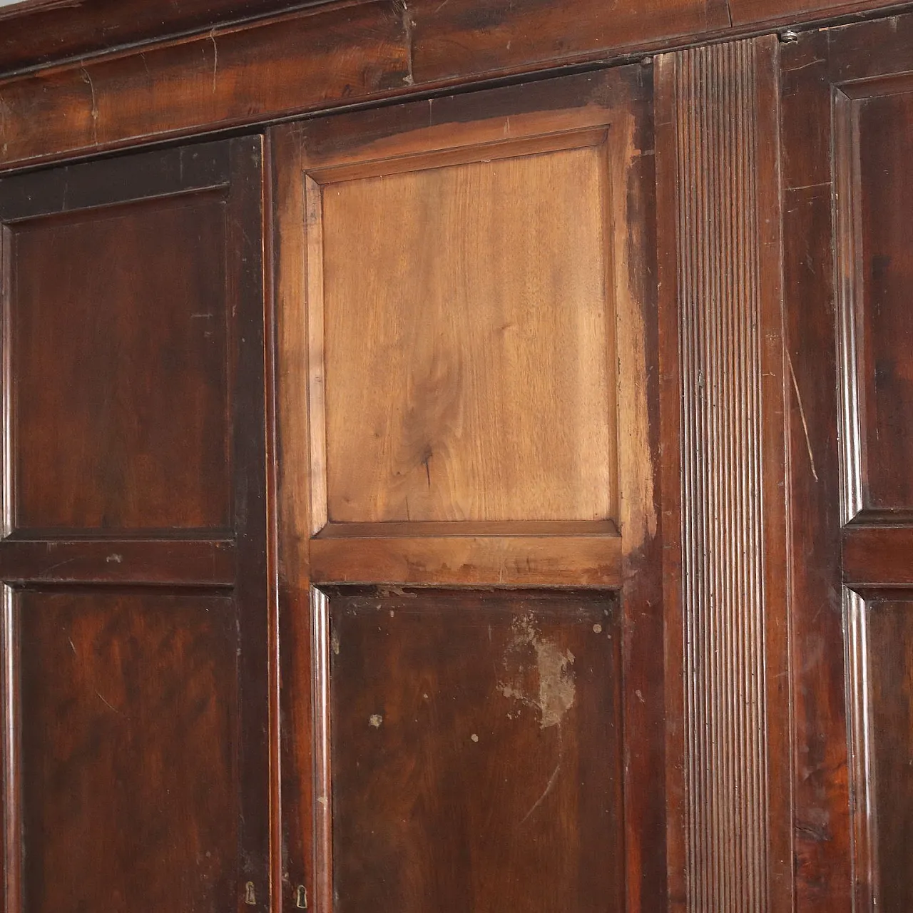 Louis Philippe wardrobe in walnut, 19th century 10
