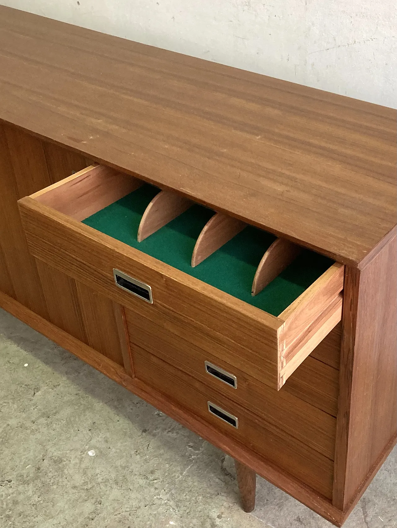 Scandinavian style teak sideboard, 1960s 5