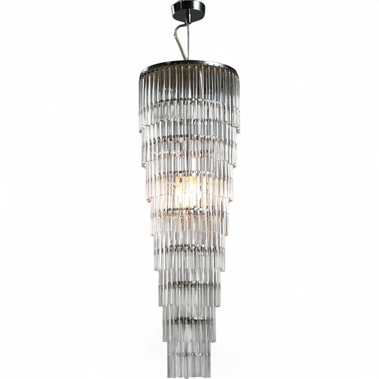 Lampada con cilindri in vetro, anni '90 8
