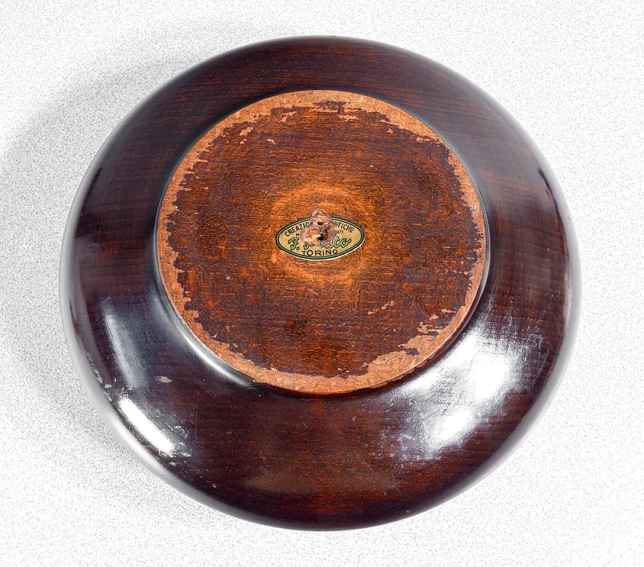 Turned wooden pipe service, mid-20th century 10