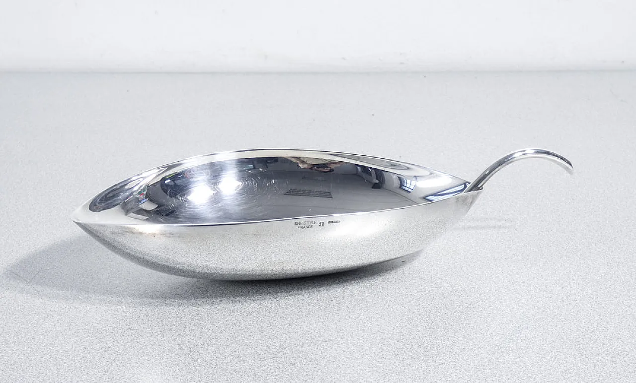 Set di oggetti da tavola CHRISTOFLE in metallo argentato, anni '70 10