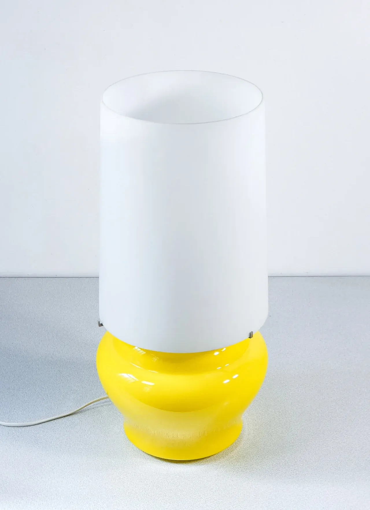Lampada da tavolo in vetro soffiato di Murano, anni '70 4