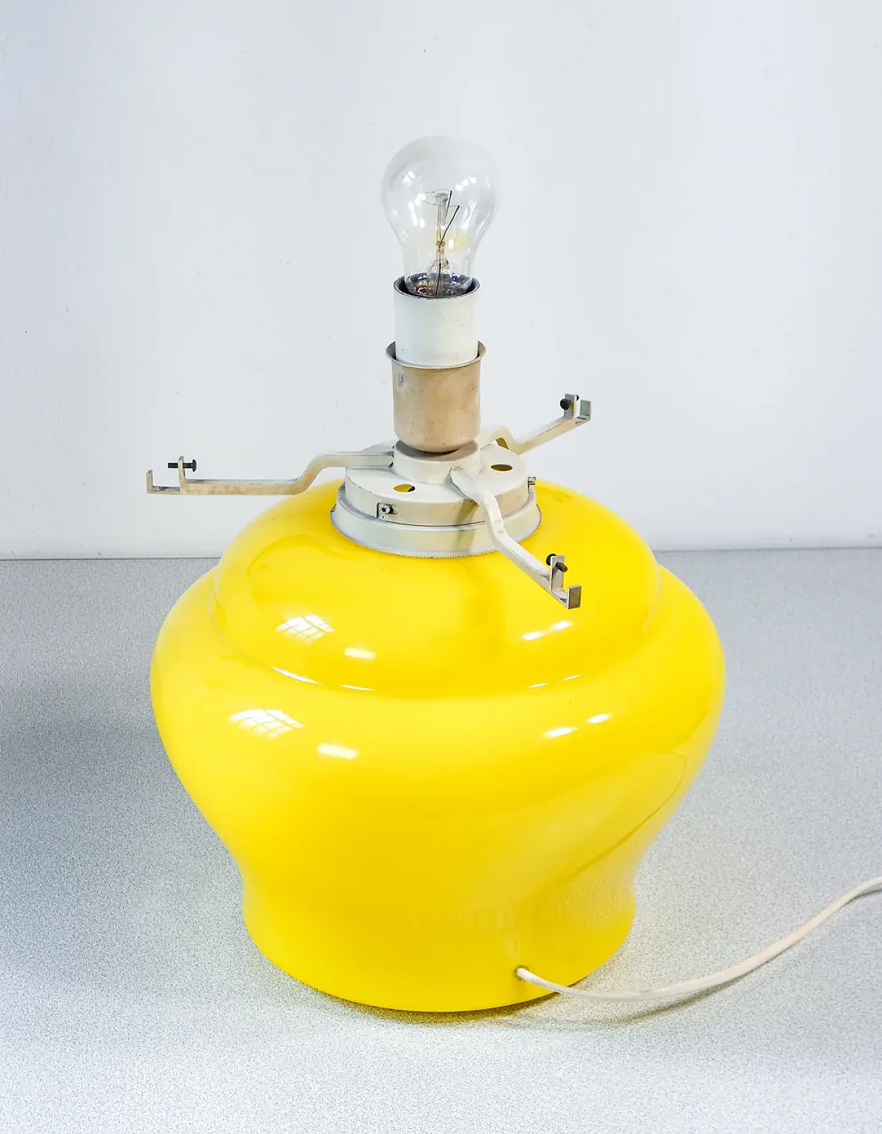 Lampada da tavolo in vetro soffiato di Murano, anni '70 5