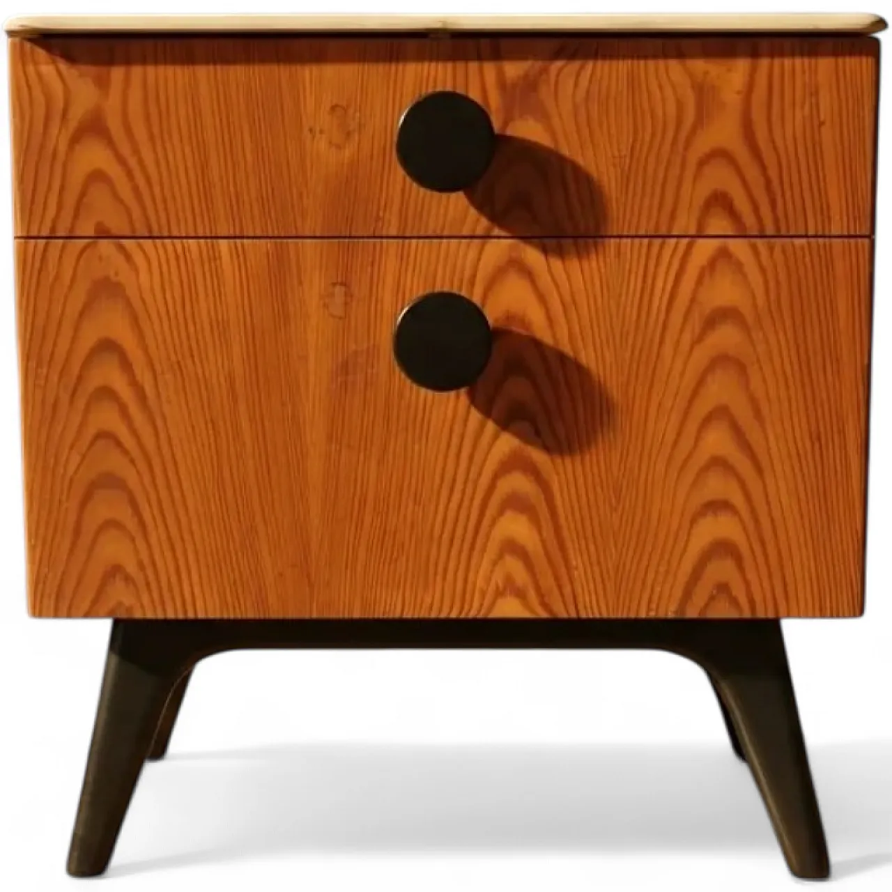 Bedside table by Jindřich Halabala for ÚP Závody, 1950s 17