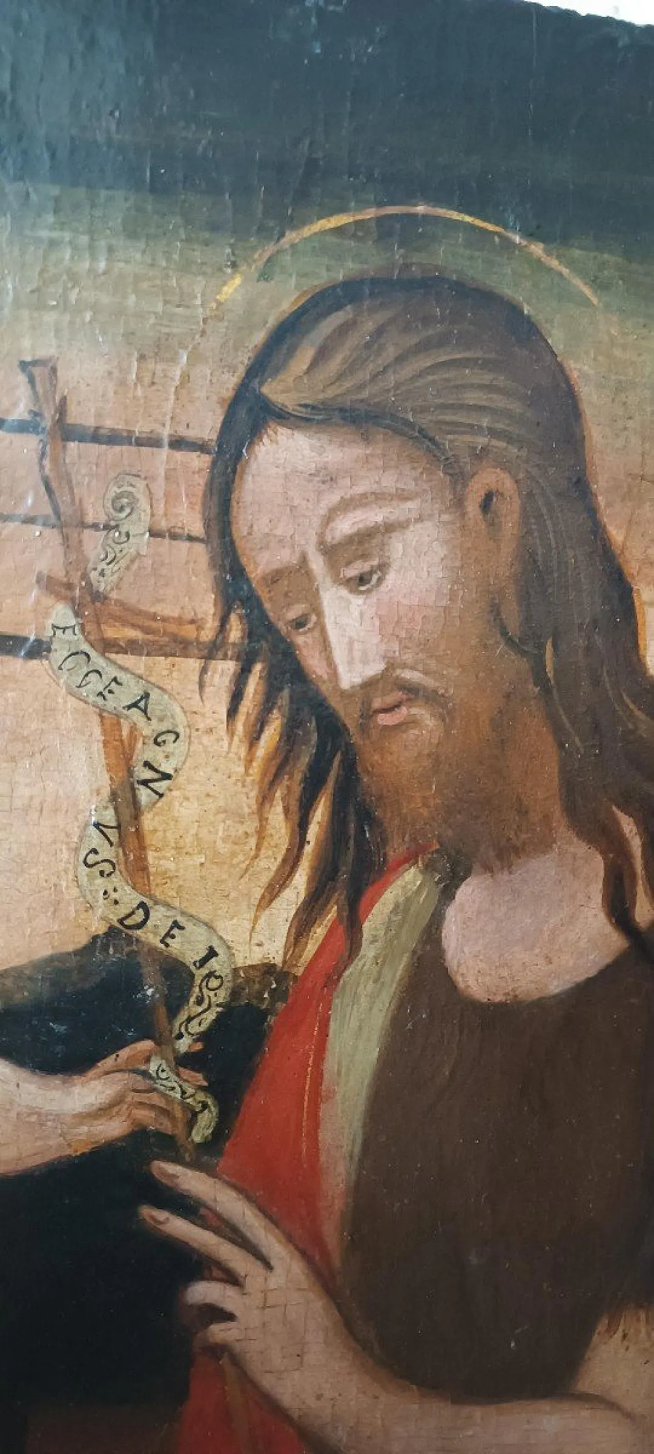 Holy Family, oil on panel, 17th century 4