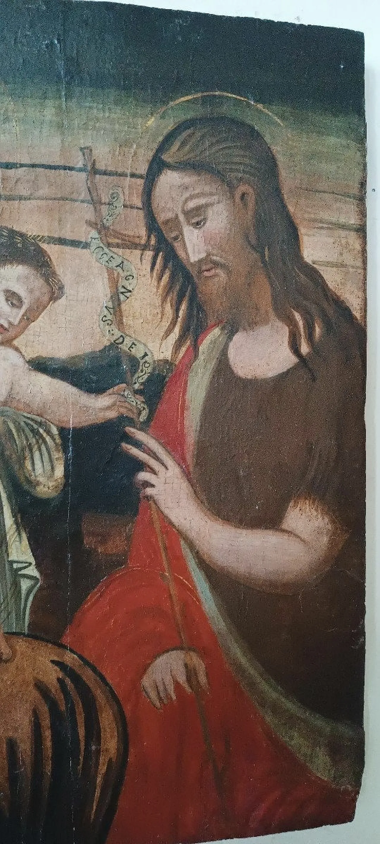 Holy Family, oil on panel, 17th century 7