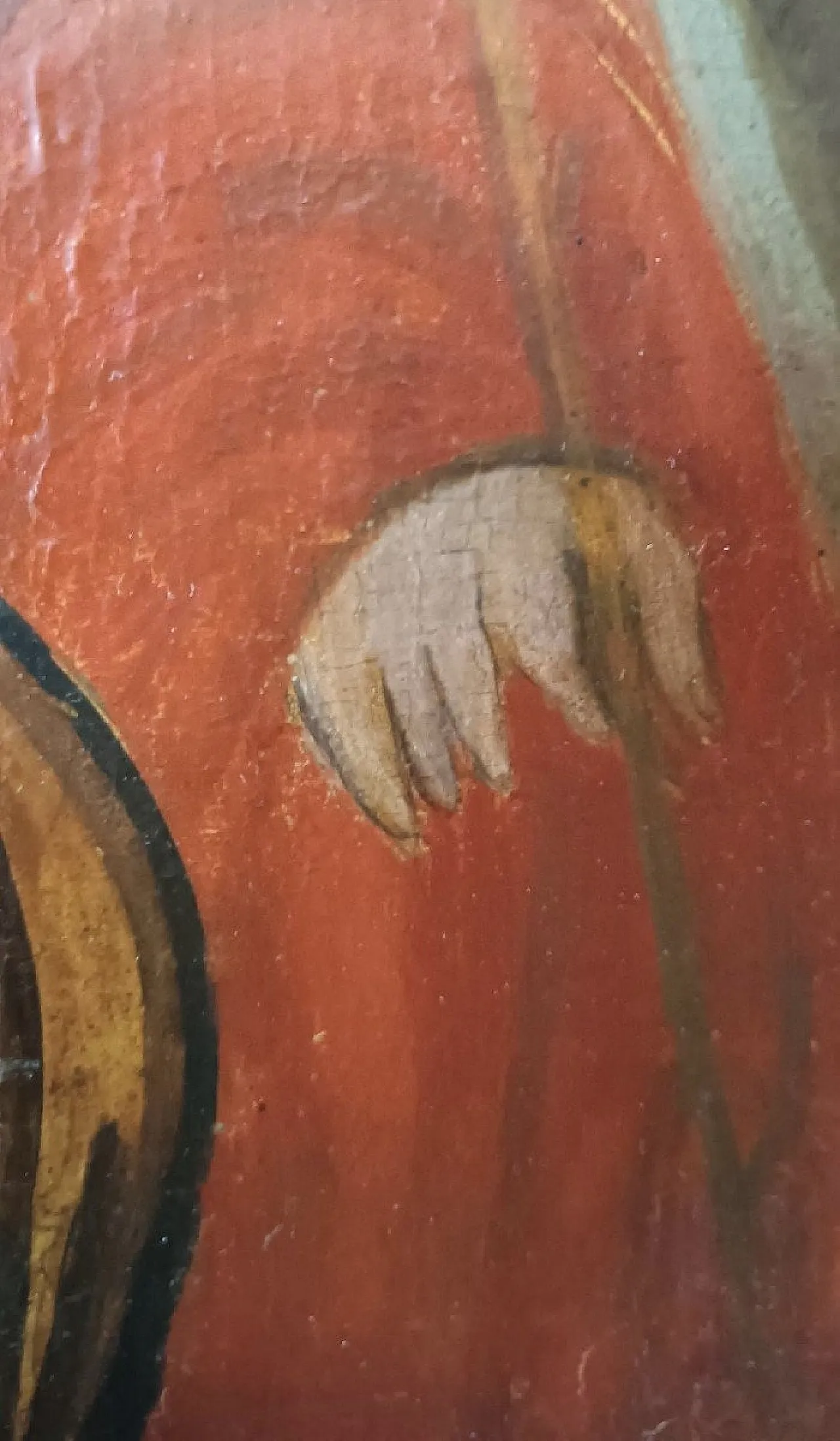 Holy Family, oil on panel, 17th century 10