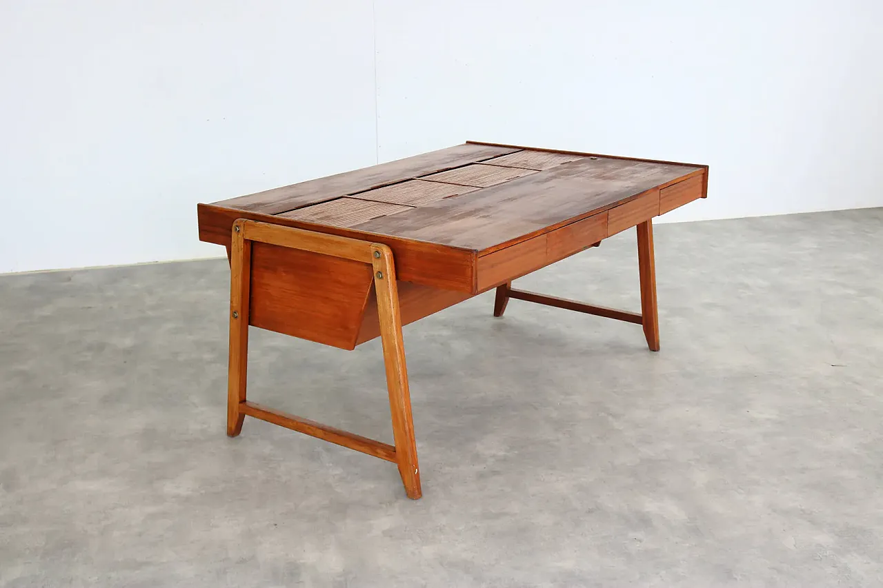 Wooden desk, 1960s 2