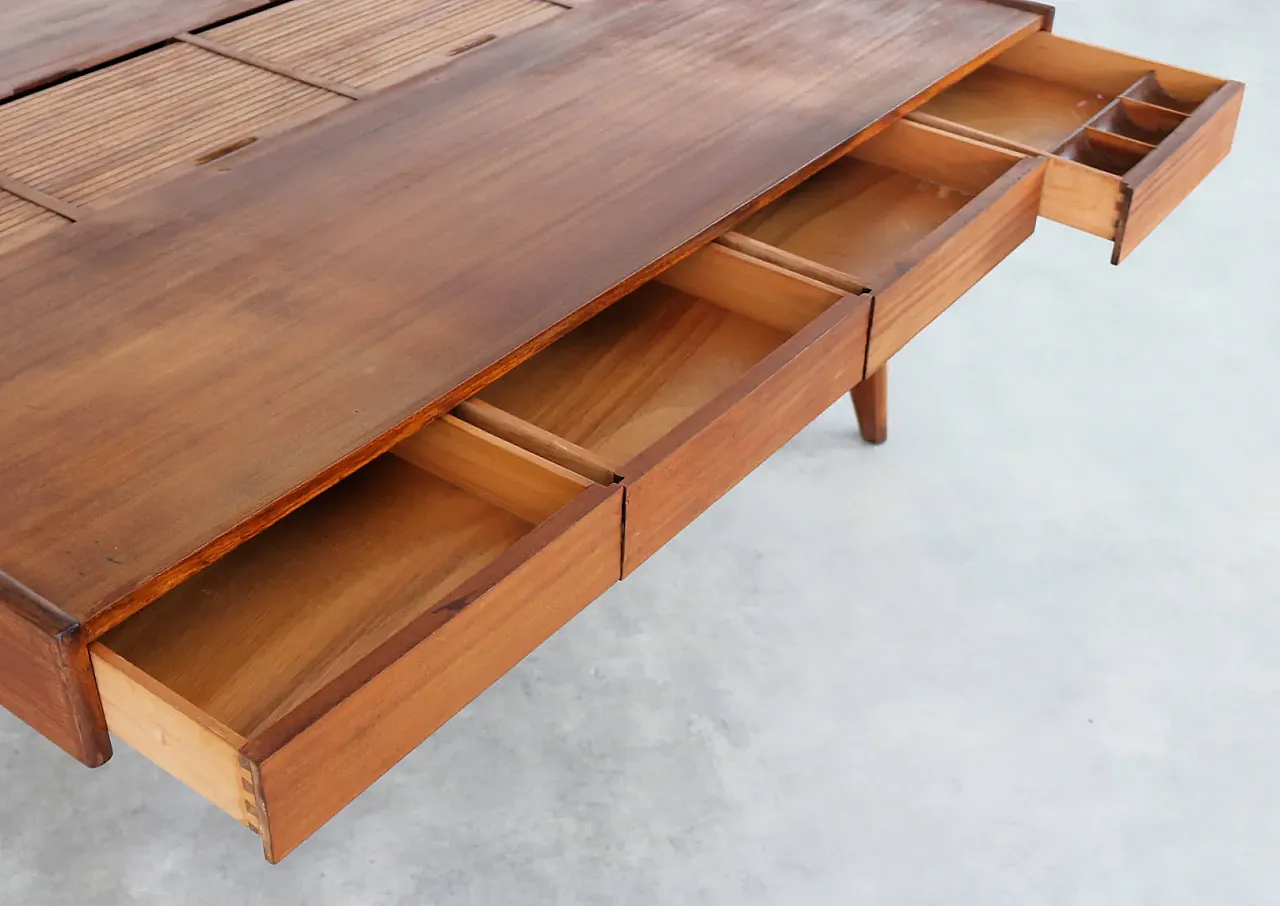 Wooden desk, 1960s 4