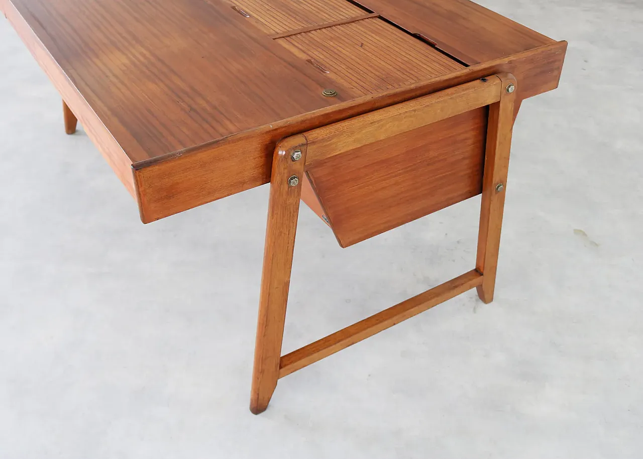 Wooden desk, 1960s 5