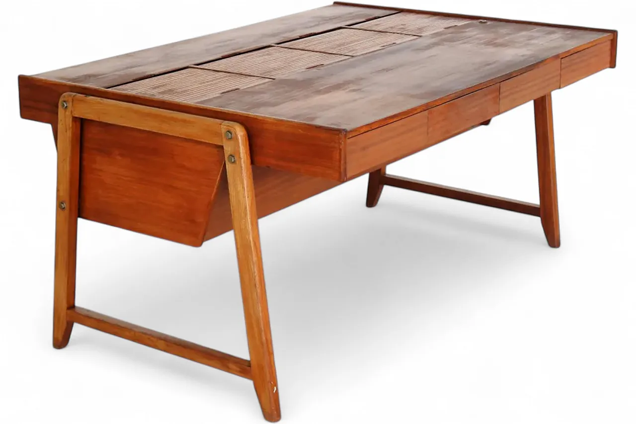 Wooden desk, 1960s 6