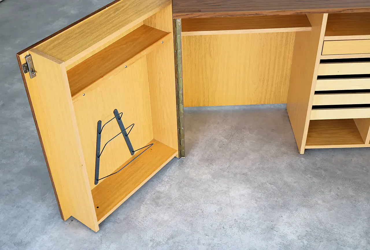 Wooden desk, 1960s 4