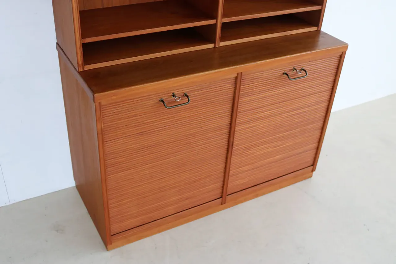 Teak filing cabinet from Flexi Mobler, 1960s 3