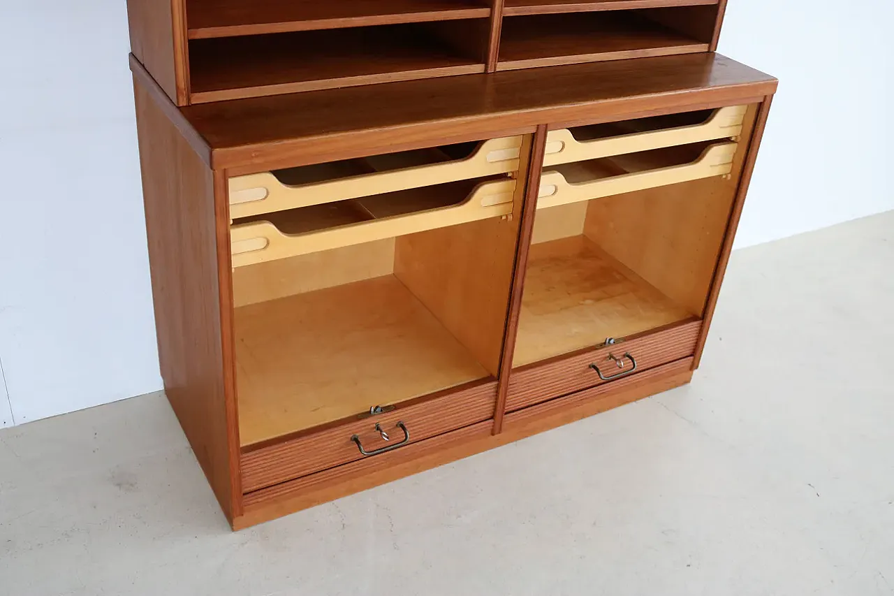 Teak filing cabinet from Flexi Mobler, 1960s 7