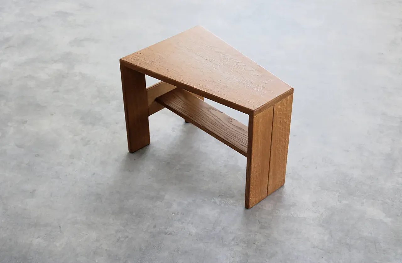 Armchair with side table by Wim Mulder, 1980s 8