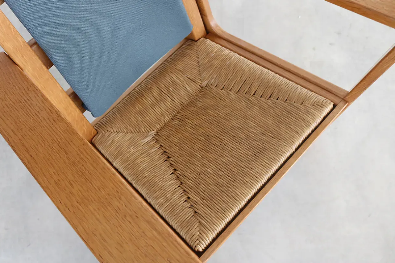 Armchair with side table by Wim Mulder, 1980s 9
