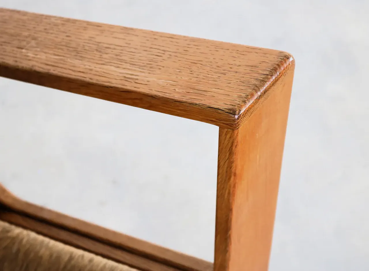 Armchair with side table by Wim Mulder, 1980s 11