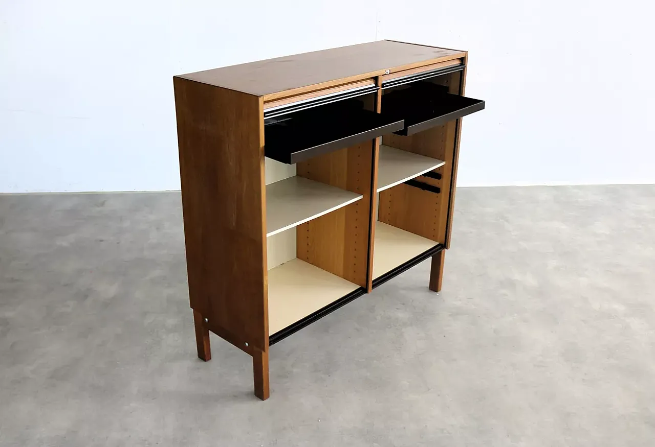 Filing cabinet in wood, 1960s 5
