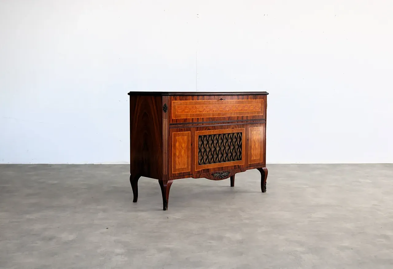 Wooden audio furniture, 1950s 1
