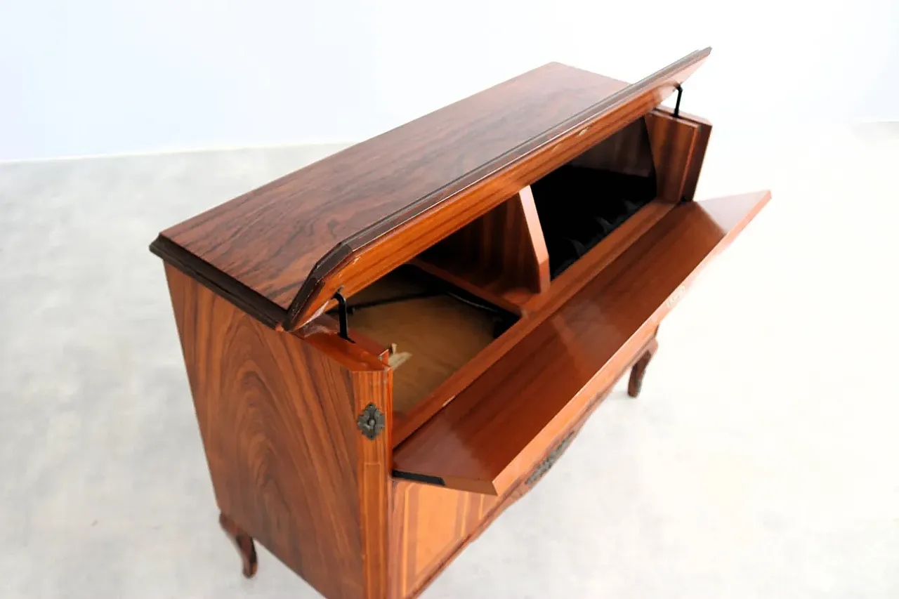 Wooden audio furniture, 1950s 10