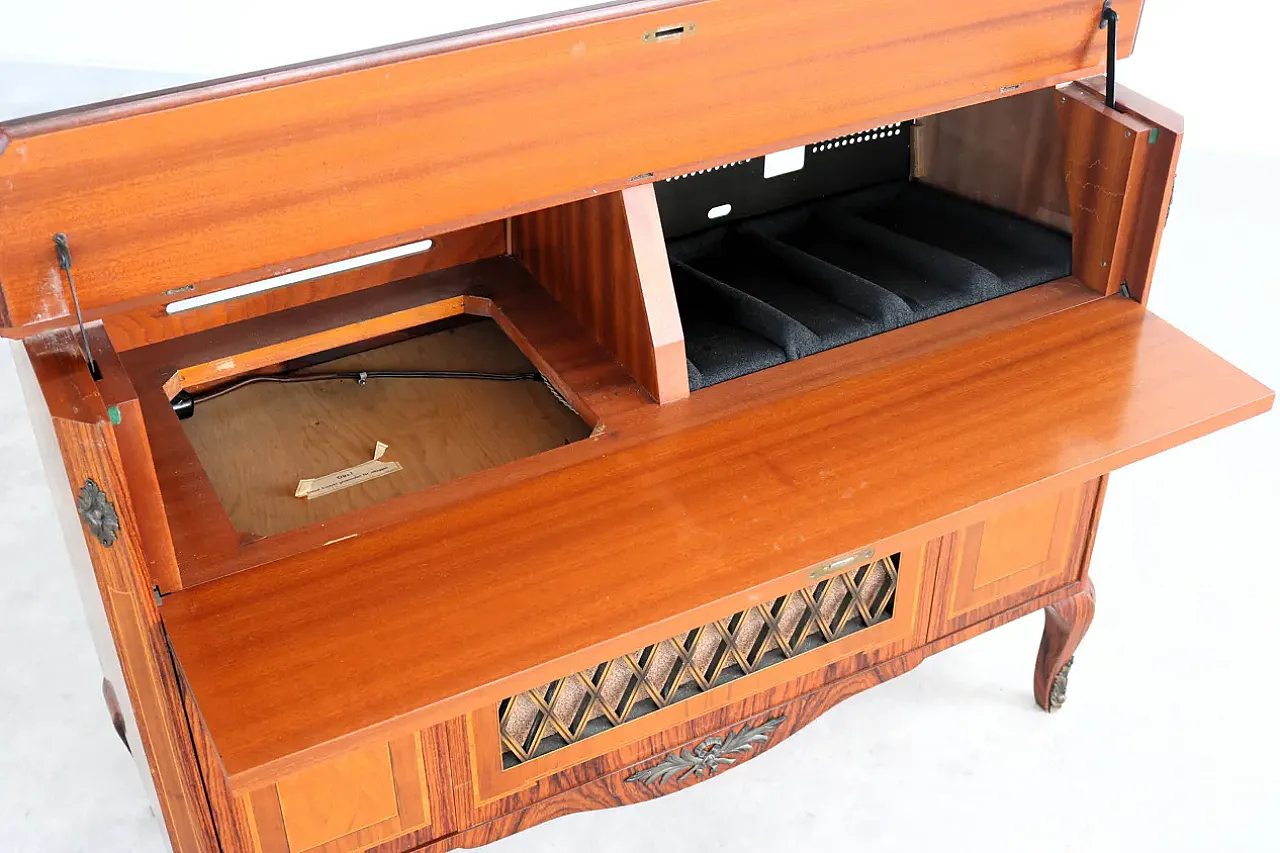 Wooden audio furniture, 1950s 12