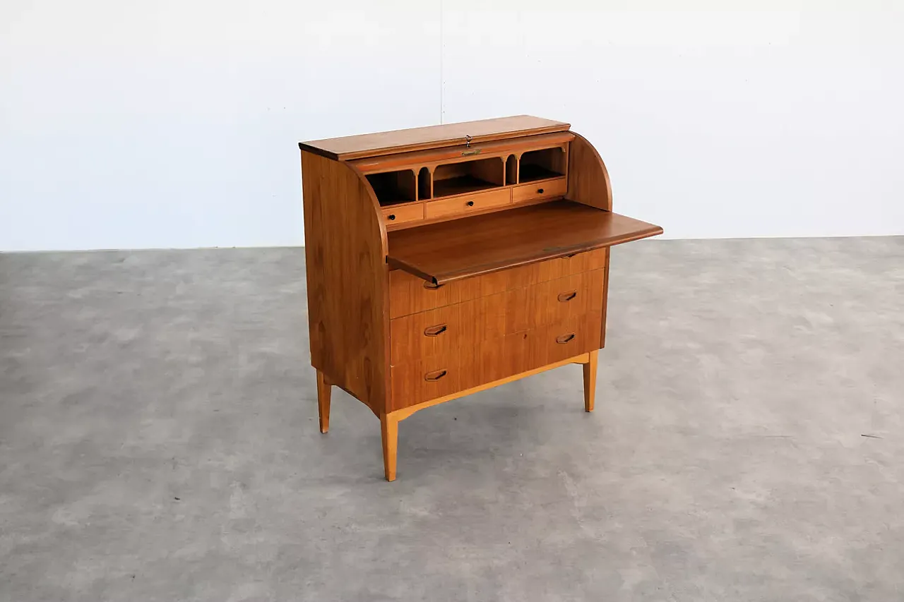 Wooden desk, 1960s 4