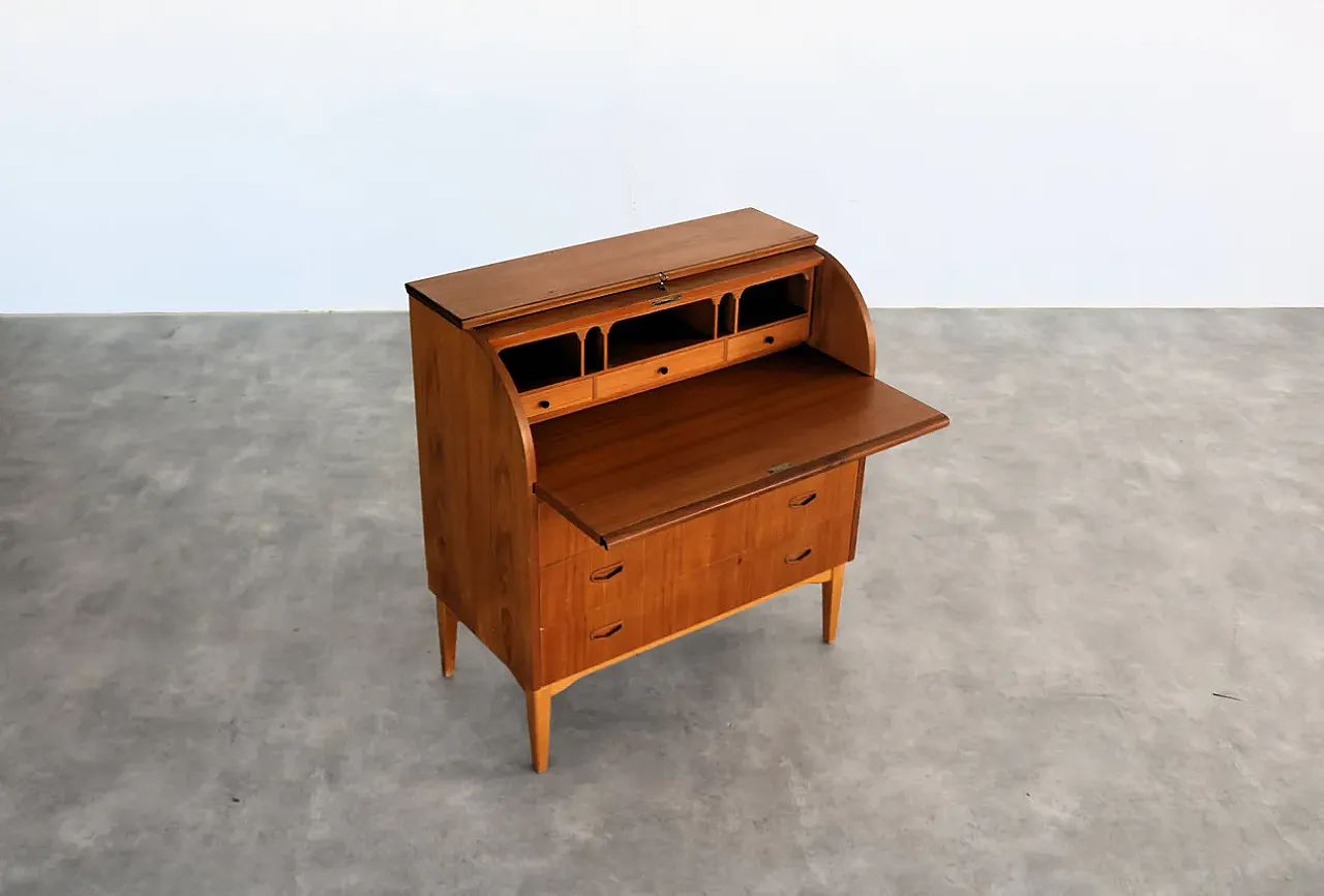 Wooden desk, 1960s 6