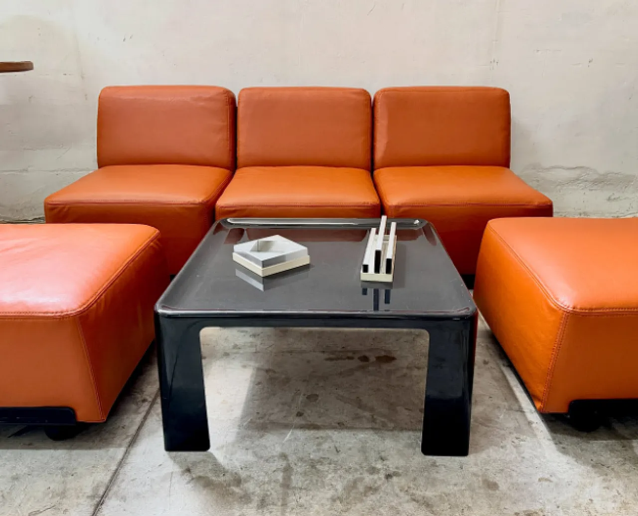 Modular Amanta armchairs by Mario Bellini, 1970s 7