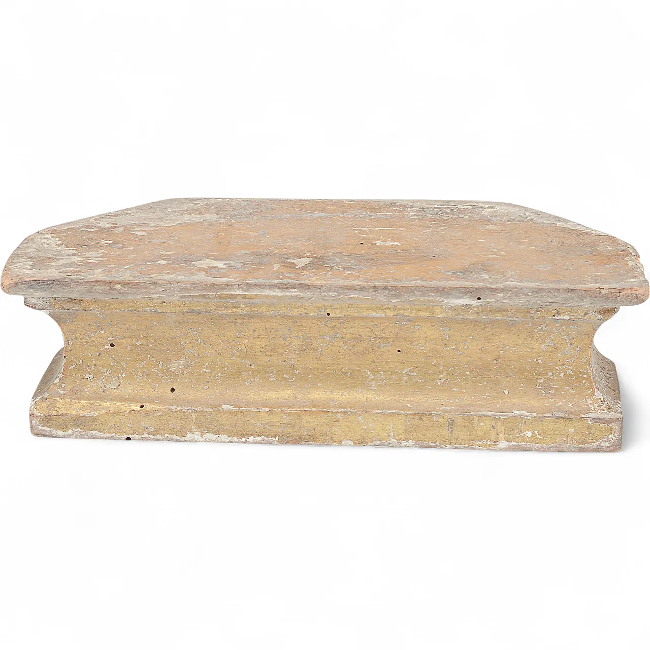 Carved and gilded wooden base, 18th century 10