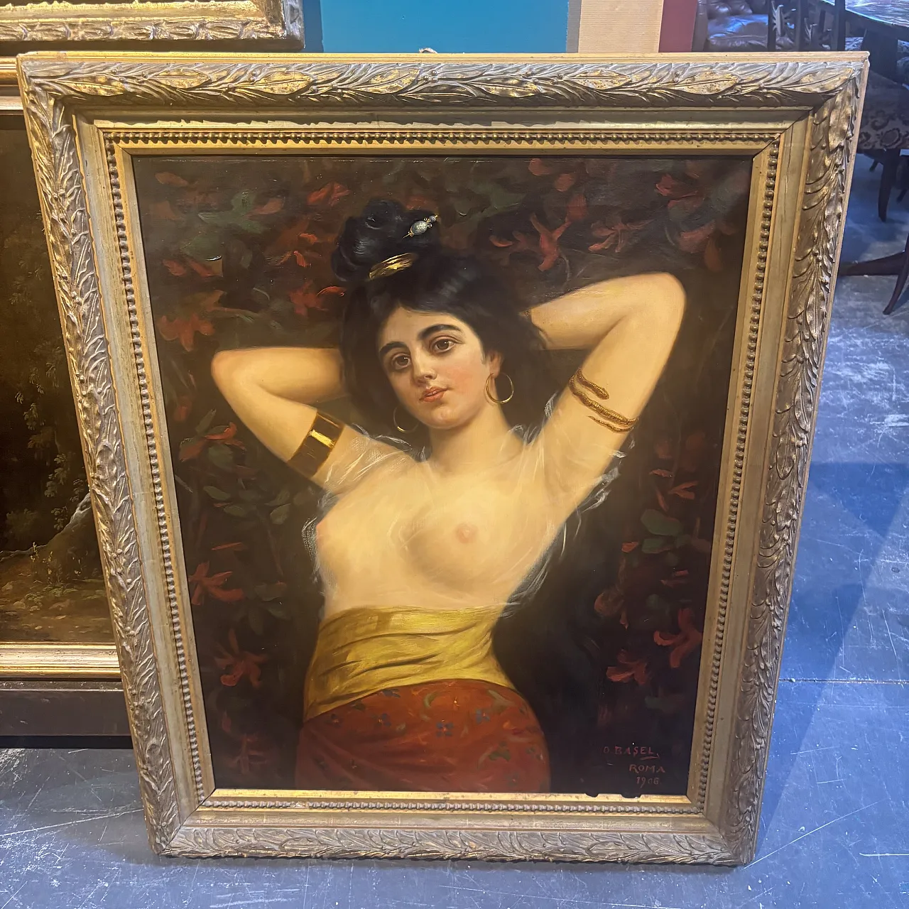 Painting depicting an odalisque, Liberty, 1906 1