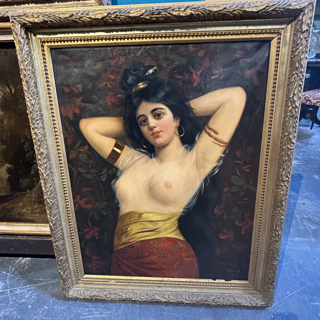 Painting depicting an odalisque, Liberty, 1906 6