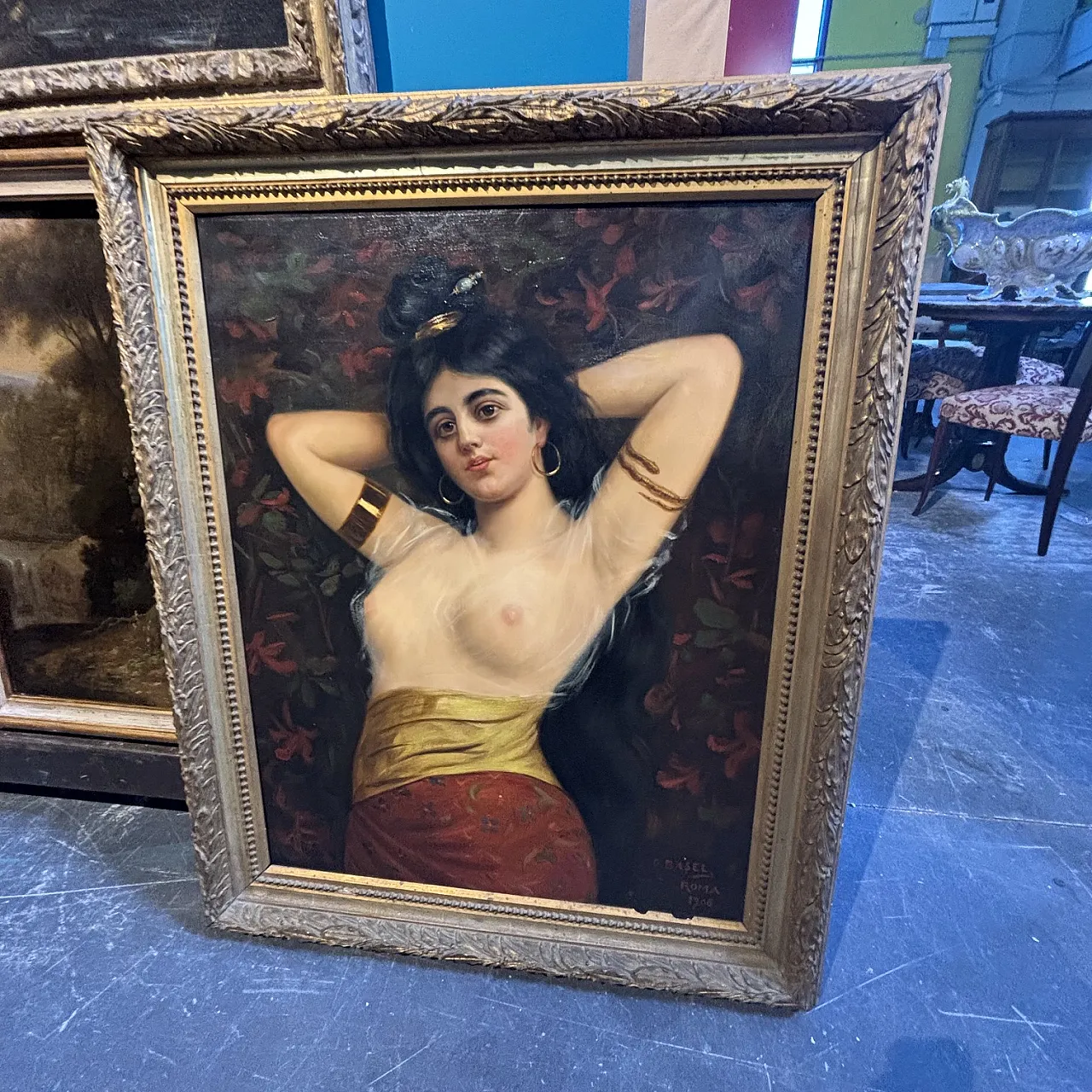 Painting depicting an odalisque, Liberty, 1906 12