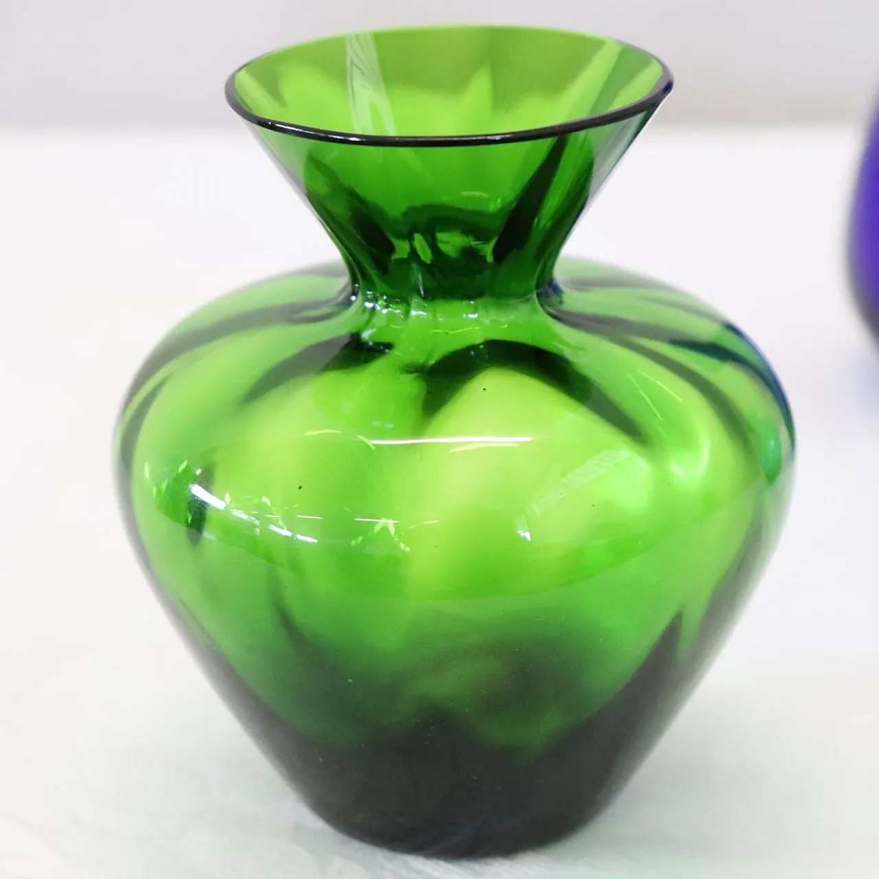 Set of 3 Murano glass vases by Venini, 2012 5