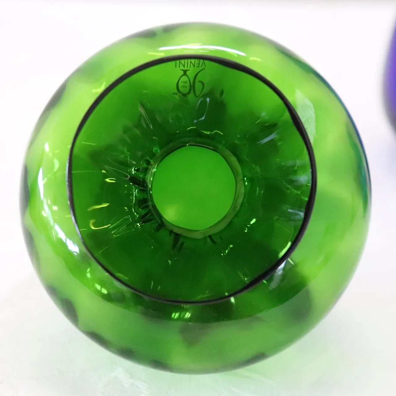 Set of 3 Murano glass vases by Venini, 2012 6