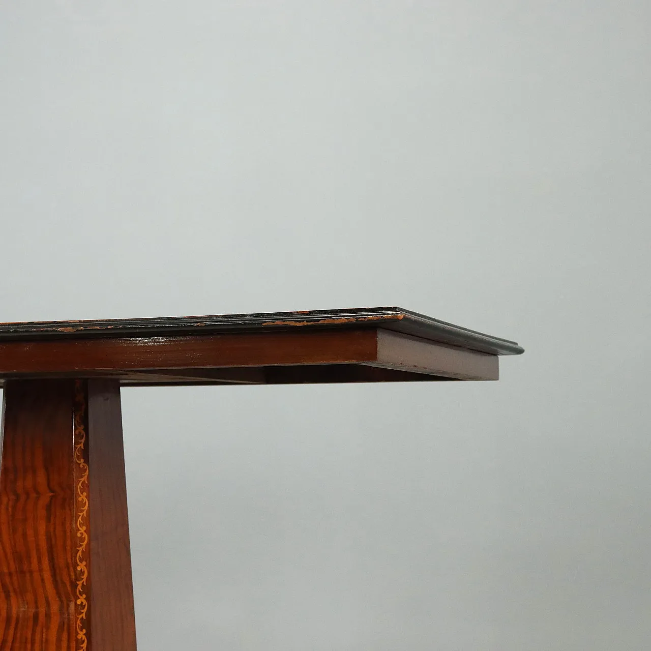 Coffee table in rosewood and mahogany, 19th century 4