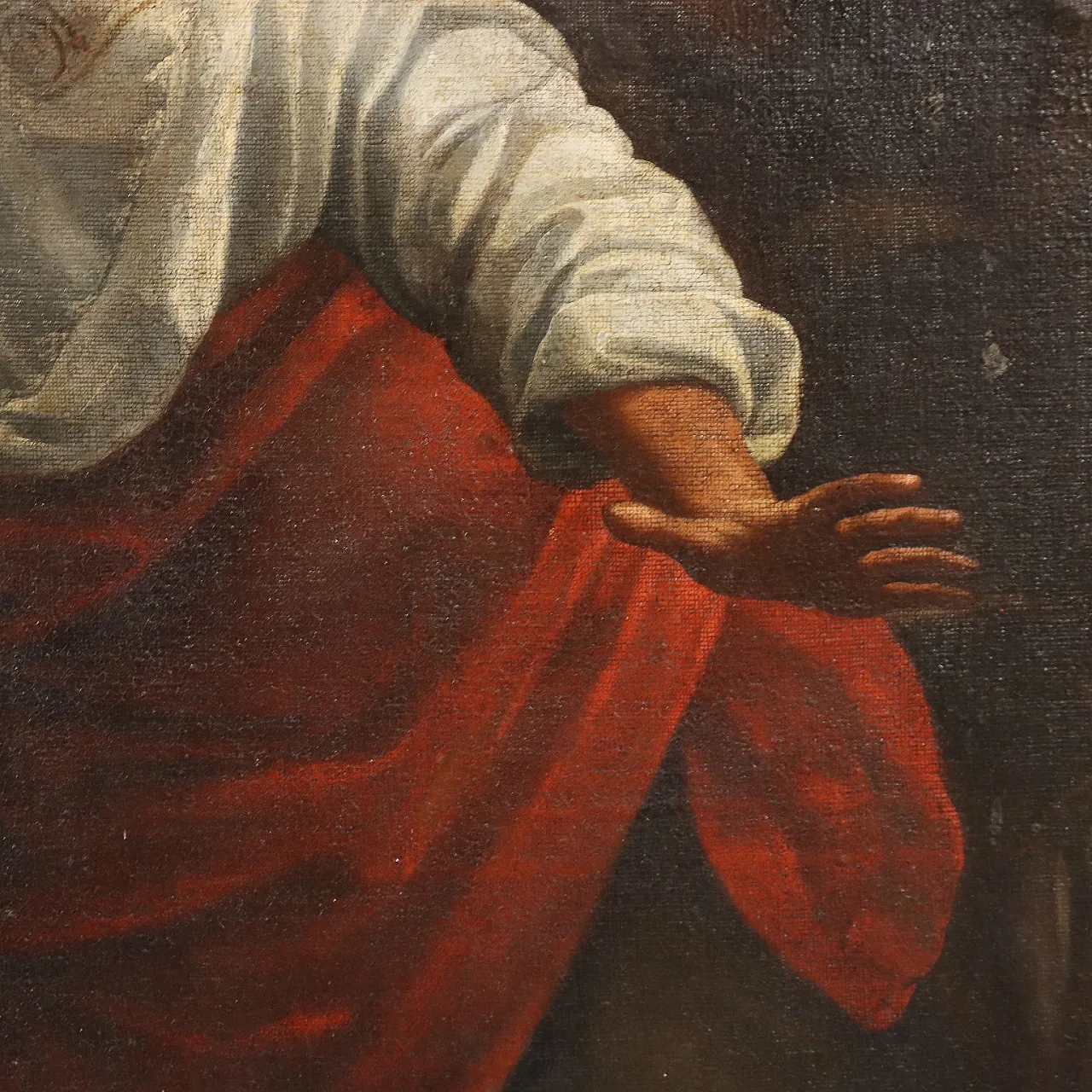 La Nascita di Maria Vergine, olio su tela, '500 6