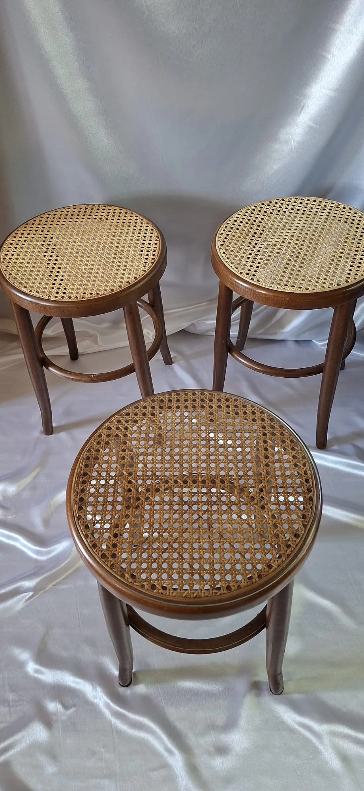 Three Viennese style stools 6