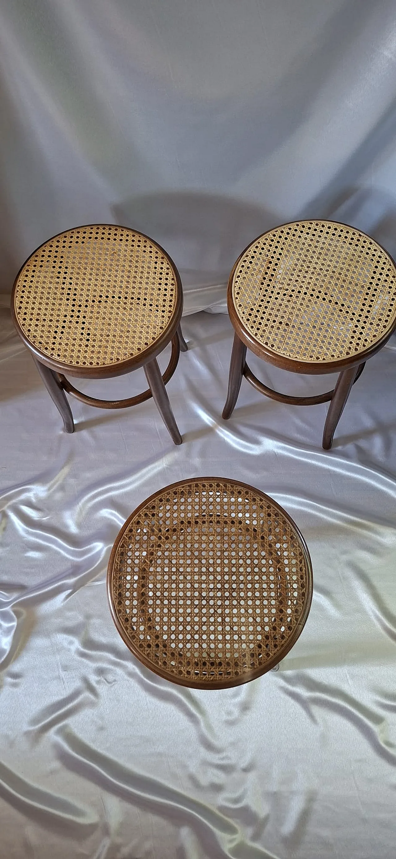 Three Viennese style stools 7