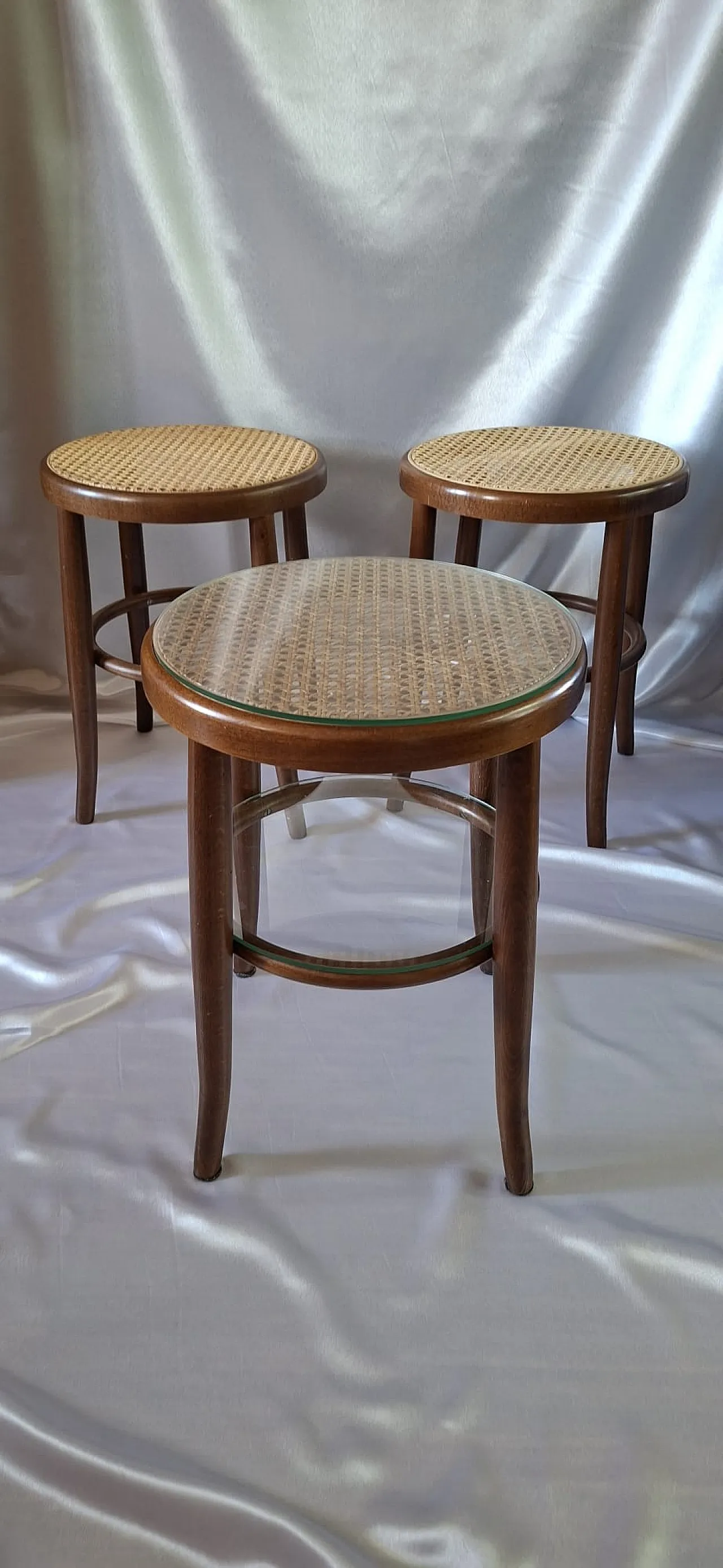 Three Viennese style stools 8