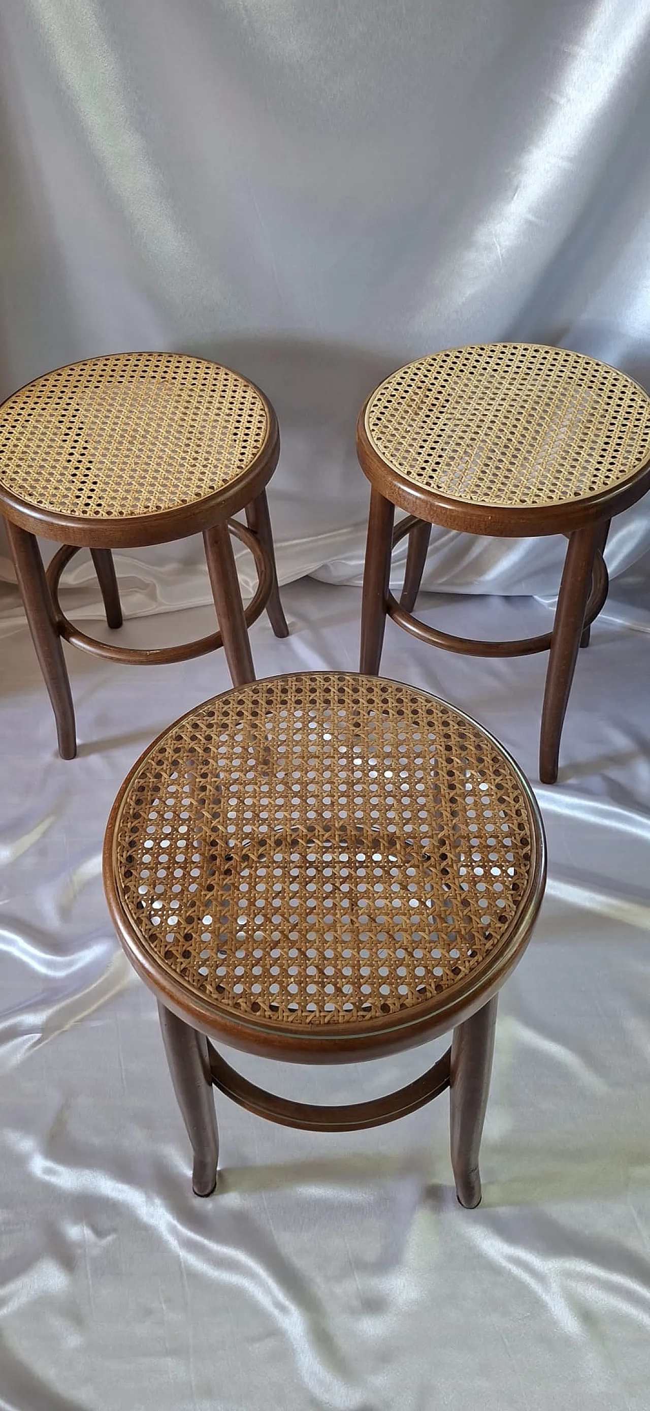 Three Viennese style stools 9