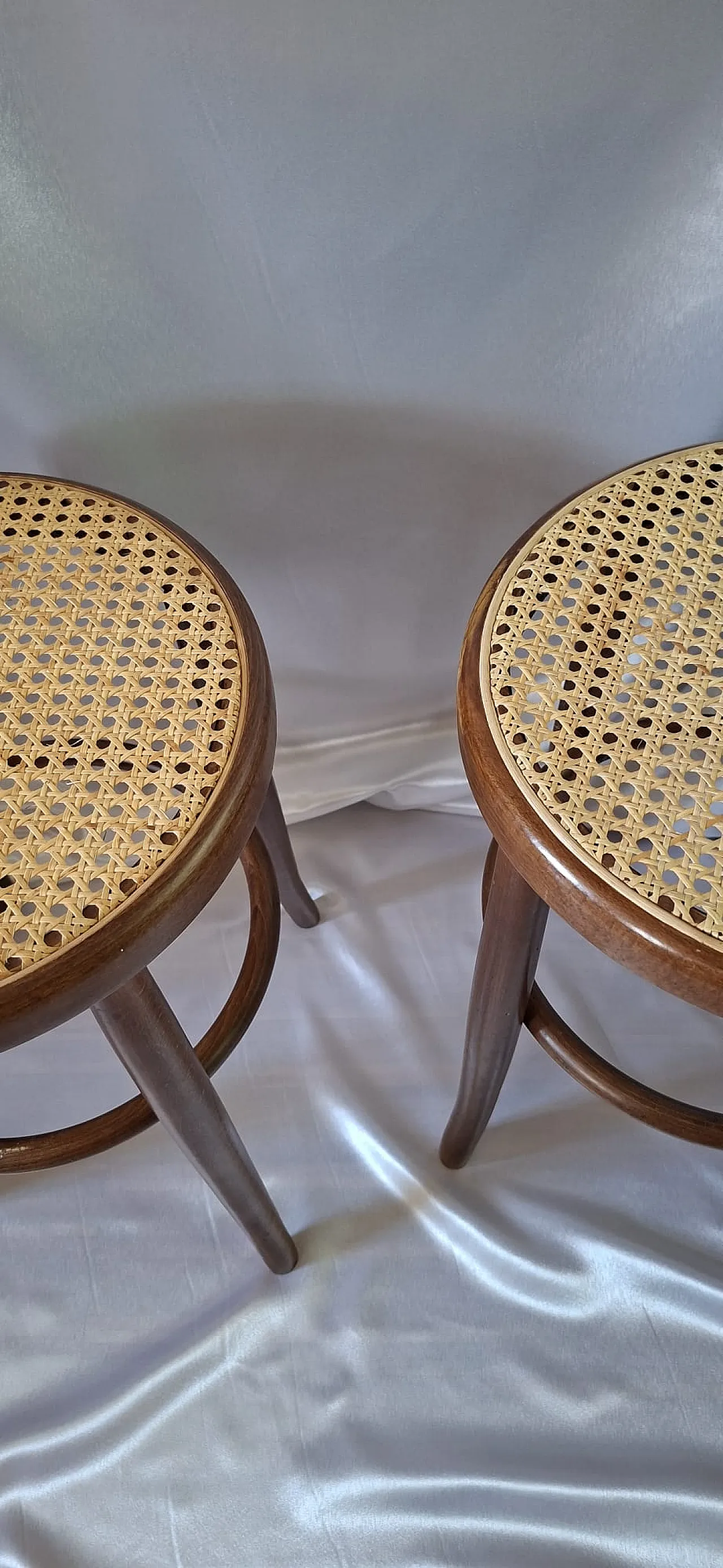 Three Viennese style stools 12