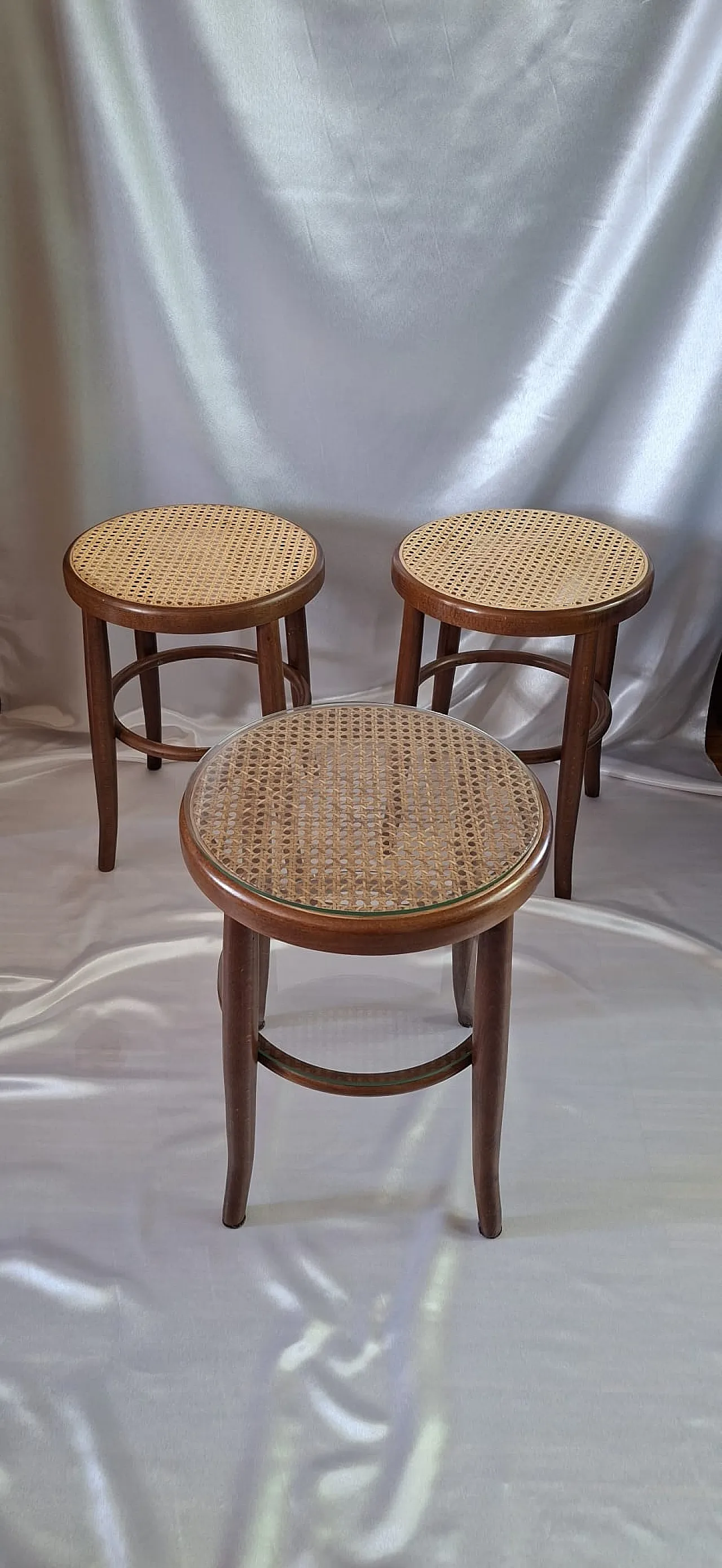 Three Viennese style stools 20