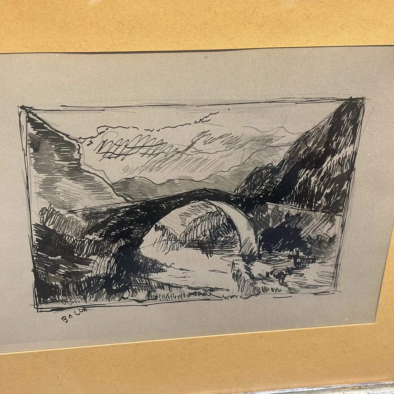 Opera di Giacomo Balla, Disegno realizzato a China, anni '50 3