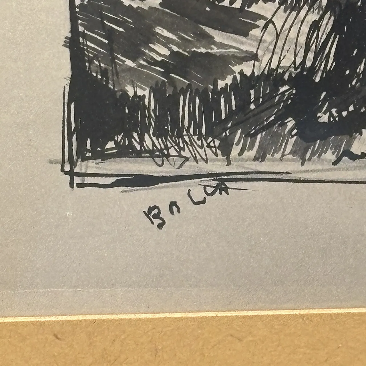 Opera di Giacomo Balla, Disegno realizzato a China, anni '50 4